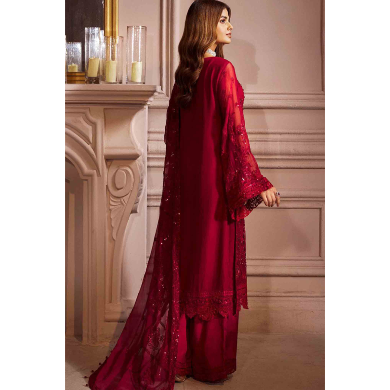 Elaine by Emaan Adeel Unstitched 3 Piece Luxury AC-175 - Image 2